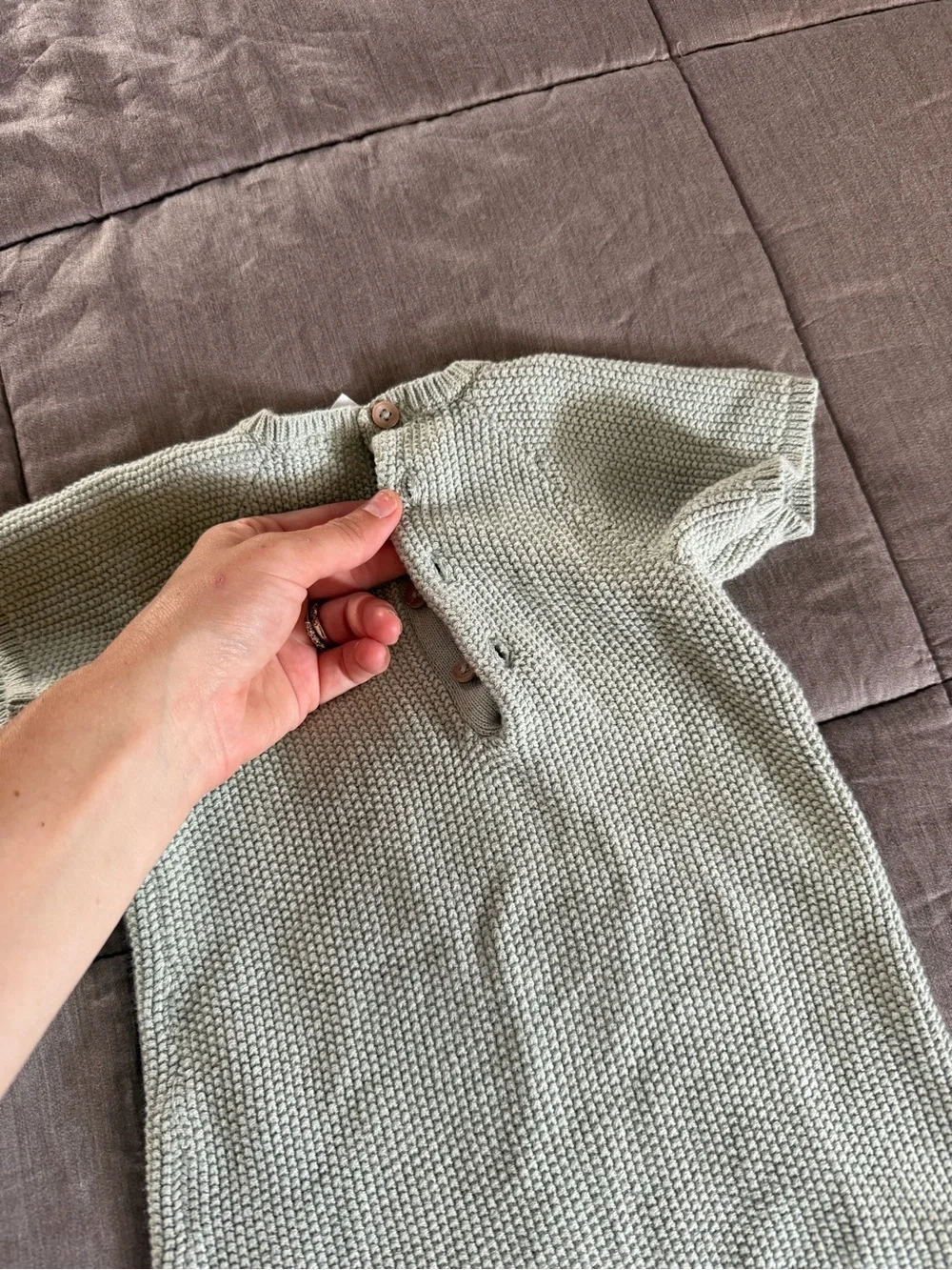 CARTERS KNIT JUMPSUIT